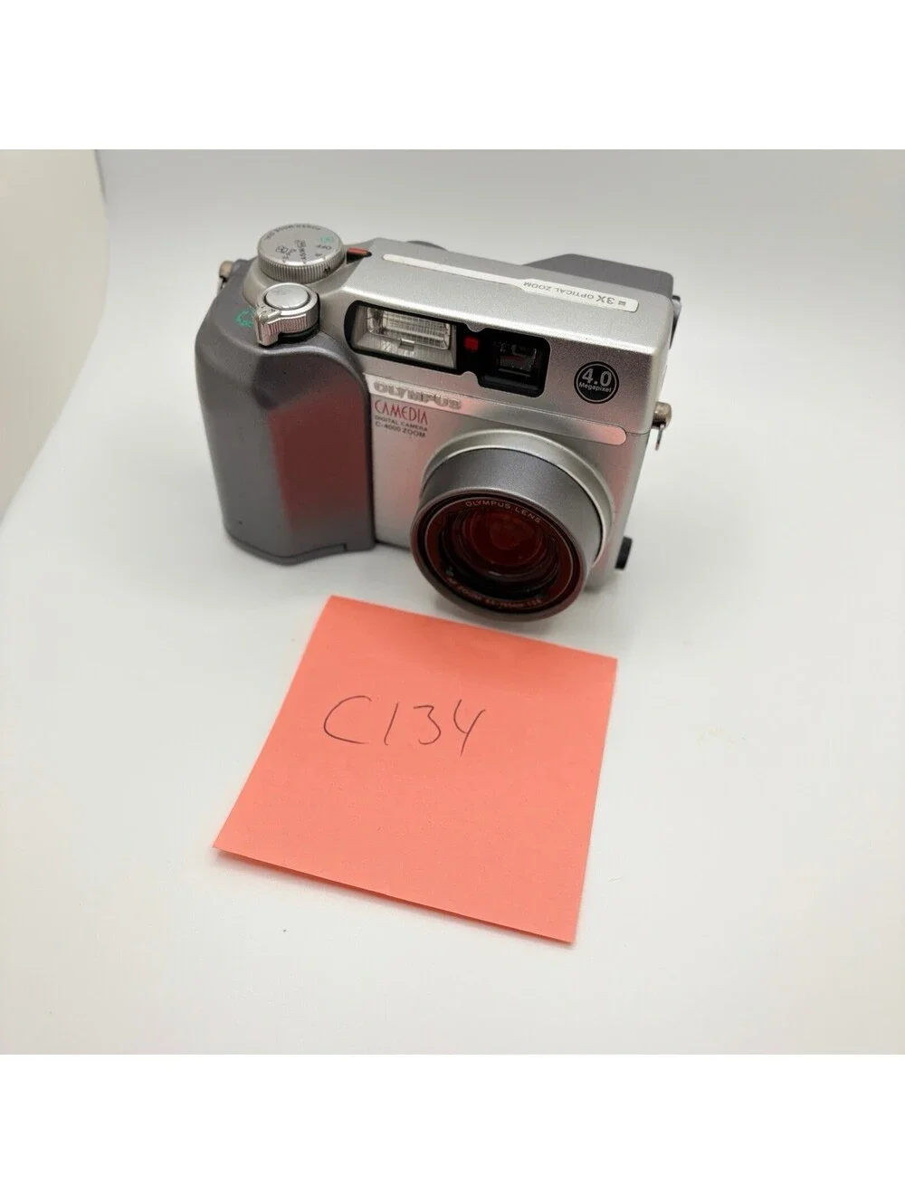 Olympus Camedia C-4000 Zoom 4.0MP Digital Camera - Working C134